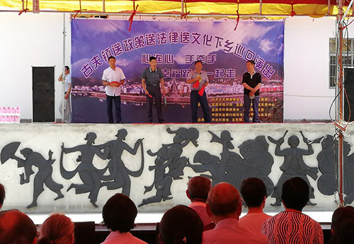 湖北興山“送政策 送法律 送文藝”下鄉(xiāng)活動助推鄉(xiāng)村振興